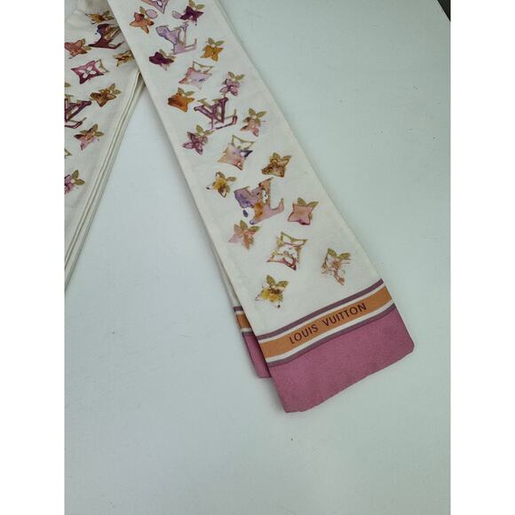 LV LOUIS VUITTON Richard Prince Watercolor Aquarelle Bandeau Scarf ULTRA RARE - Picture 6 of 14